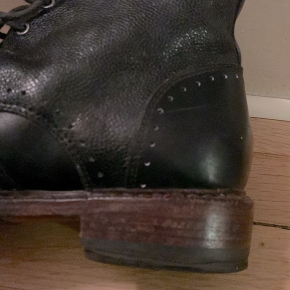 Rag & Bone leather Cozen wingtip lace-up boots - Picture 6 of 8